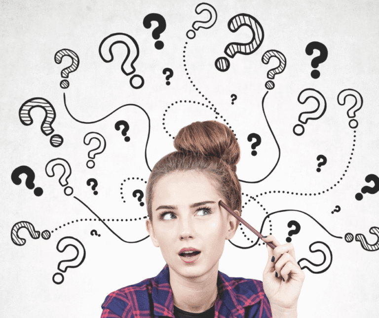 Woman thinking about when she should refinance